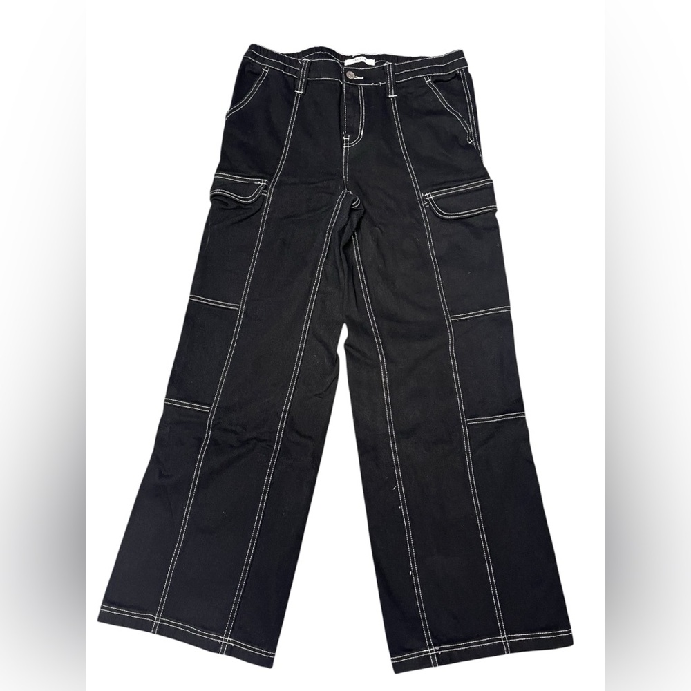 PACSun Back Low Rise Puddle Cargo Pants Size Large